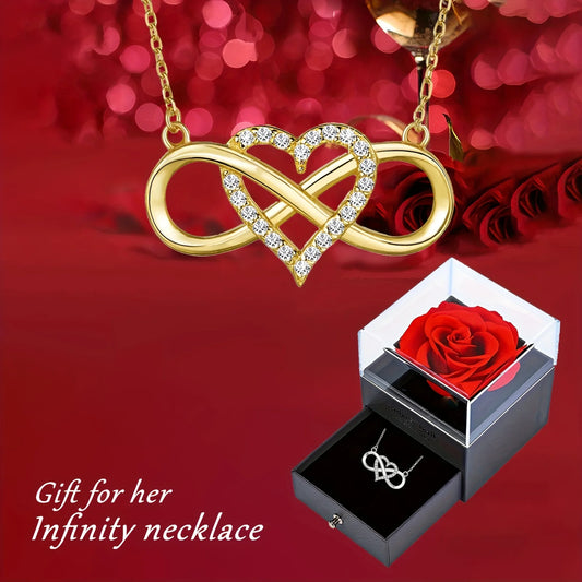 Endless Love™ Infinity Heart Necklace